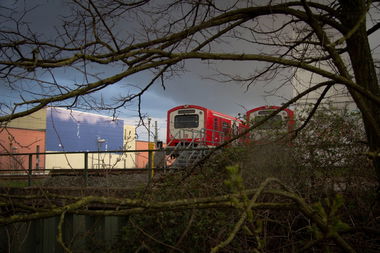 Graffiti Artwork - Photo by BRNK - Train, Yard (2013)