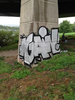 Graffiti Bombing - Photo by BROE