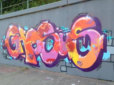 Graffiti Wall - Photo by BROE