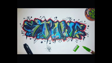 Graffiti Wall - Photo by BRUK13