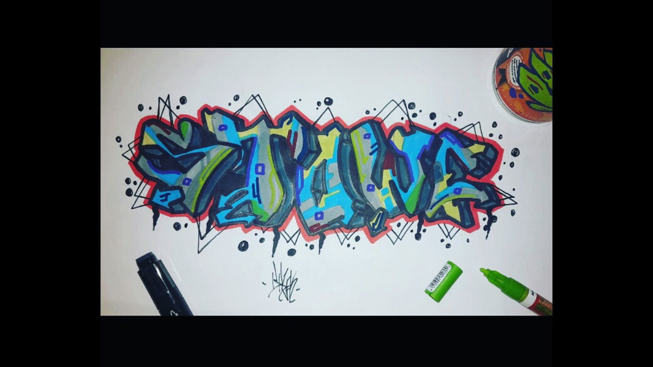 Graffiti Wall - Photo by BRUK13