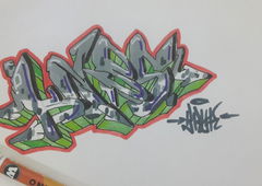 Graffiti Wall - Photo by BRUK13