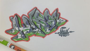 Graffiti Wall - Photo by BRUK13