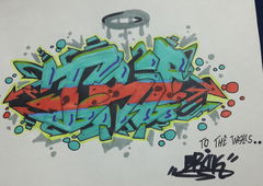 Graffiti Wall - Photo by BRUK13 - BRUK (2017)