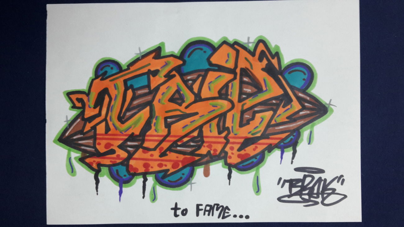 Graffiti Wall - Photo by BRUK13