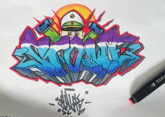 Graffiti Wall - Photo by BRUK13