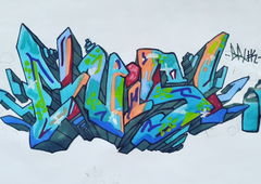 Graffiti Wall - Photo by BRUK13