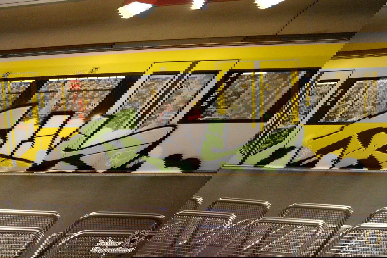 Graffiti Train - Photo by BSK - Trus (2014)