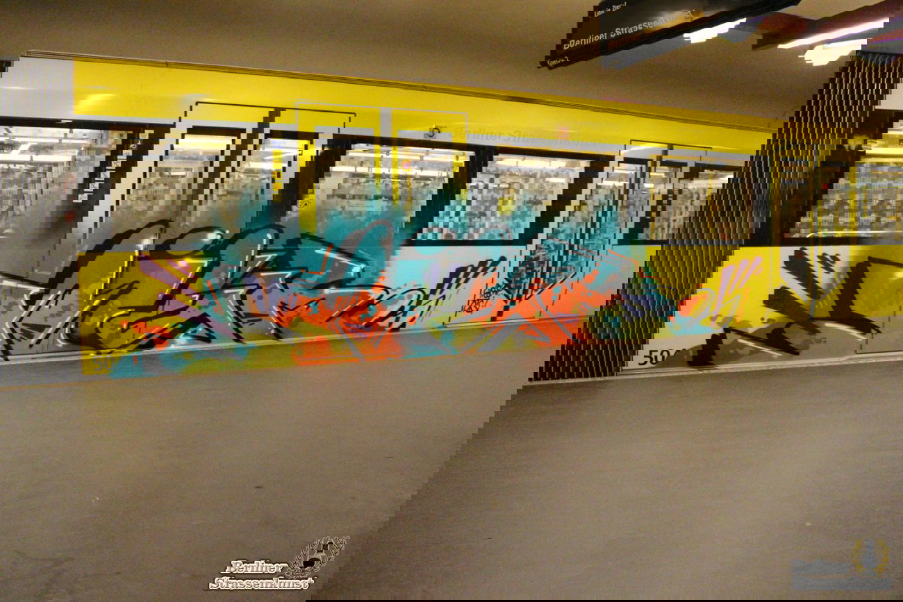 Graffiti Train - Photo by BSK - Niek (2014)