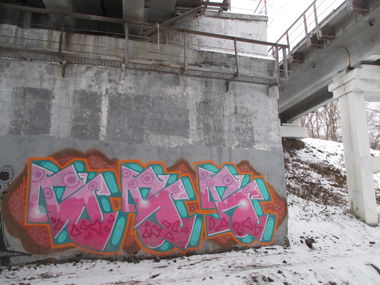 Graffiti Wall - Photo by BSR (2015)