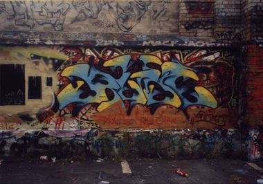 Graffiti Wall in Brunswick - Photo by BSWriters - Rude, RMZ, Braunschweig