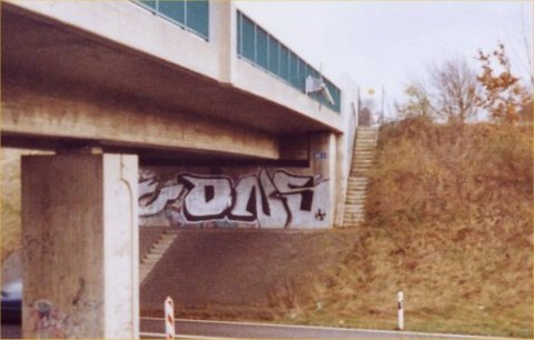 Graffiti Bombing in Brunswick - Photo by BSWriters - ONS, Braunschweig