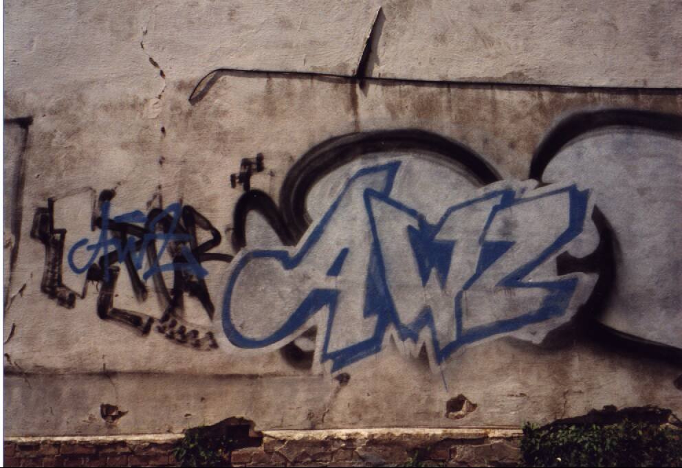 Graffiti Bombing in Brunswick - Photo by BSWriters - AWZ, Braunschweig