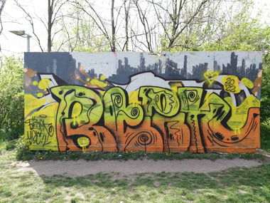 Graffiti Wall - Photo by BTEK (2022)