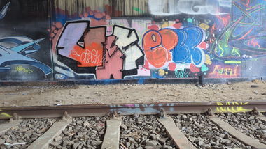 Graffiti Wall - Photo by BTEK - berlin, 2024 (2024)