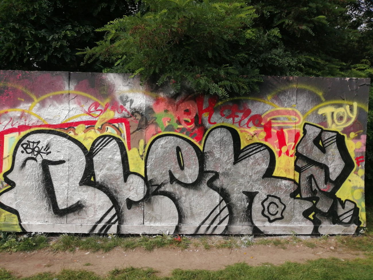 Graffiti Wall - Photo by BTEK (2021)