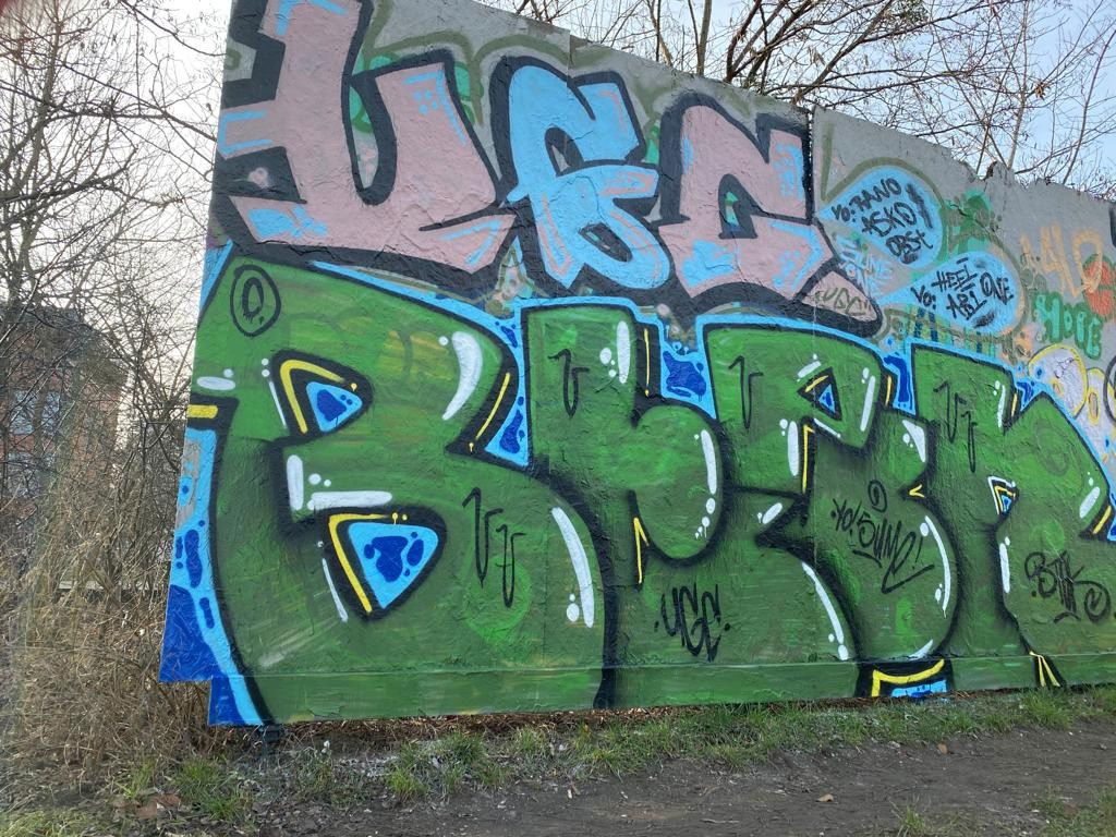 Graffiti Wall - Photo by BTEK (2022)