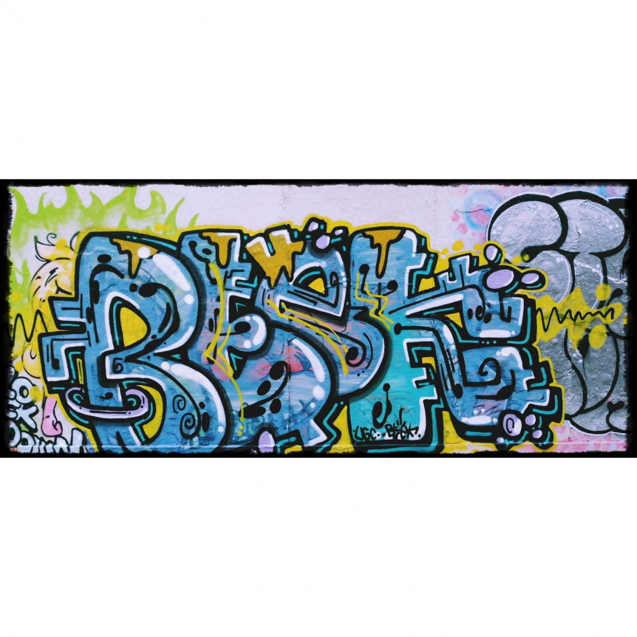 Graffiti Wall - Photo by BTEK (2020)