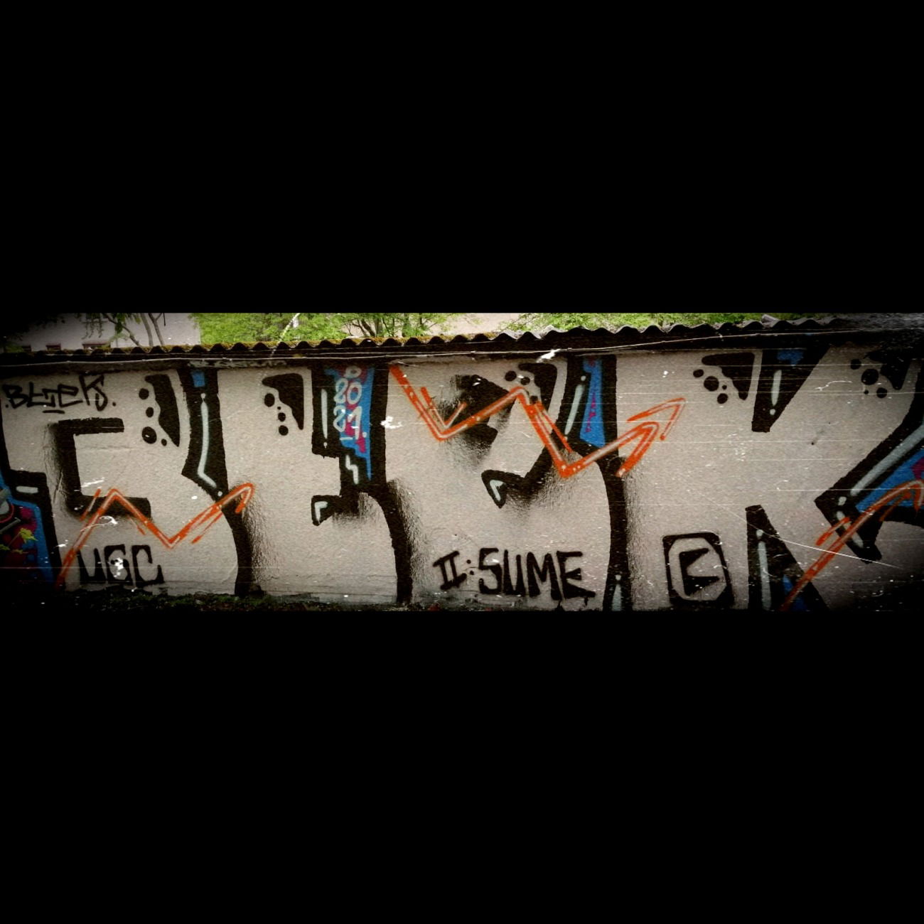 Graffiti Wall - Photo by BTEK (2021)