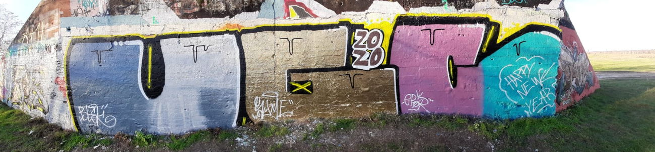 Graffiti Wall - Photo by BTEK - graffitisketchgraffitiberlinrolluppaintdrawinggraffitiugclifestylepaintloveautobahnstreets...