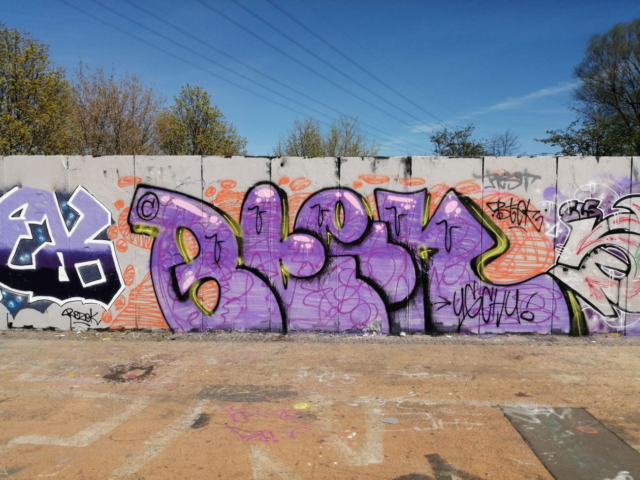 Graffiti Wall - Photo by BTEK (2022)