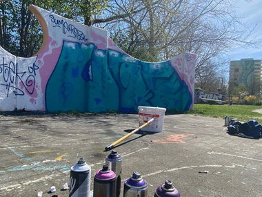 Graffiti Wall - Photo by BTEK (2022)