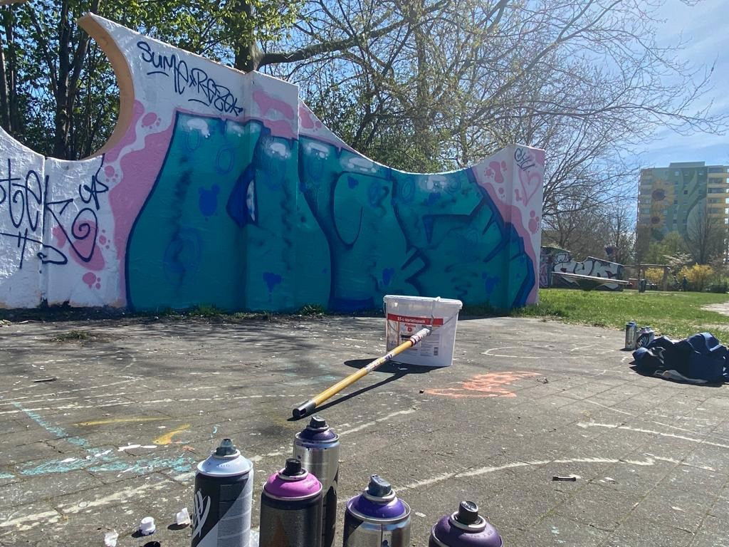 Graffiti Wall - Photo by BTEK (2022)