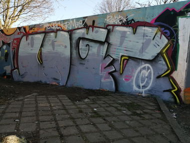 Graffiti Wall - Photo by BTEK (2022)