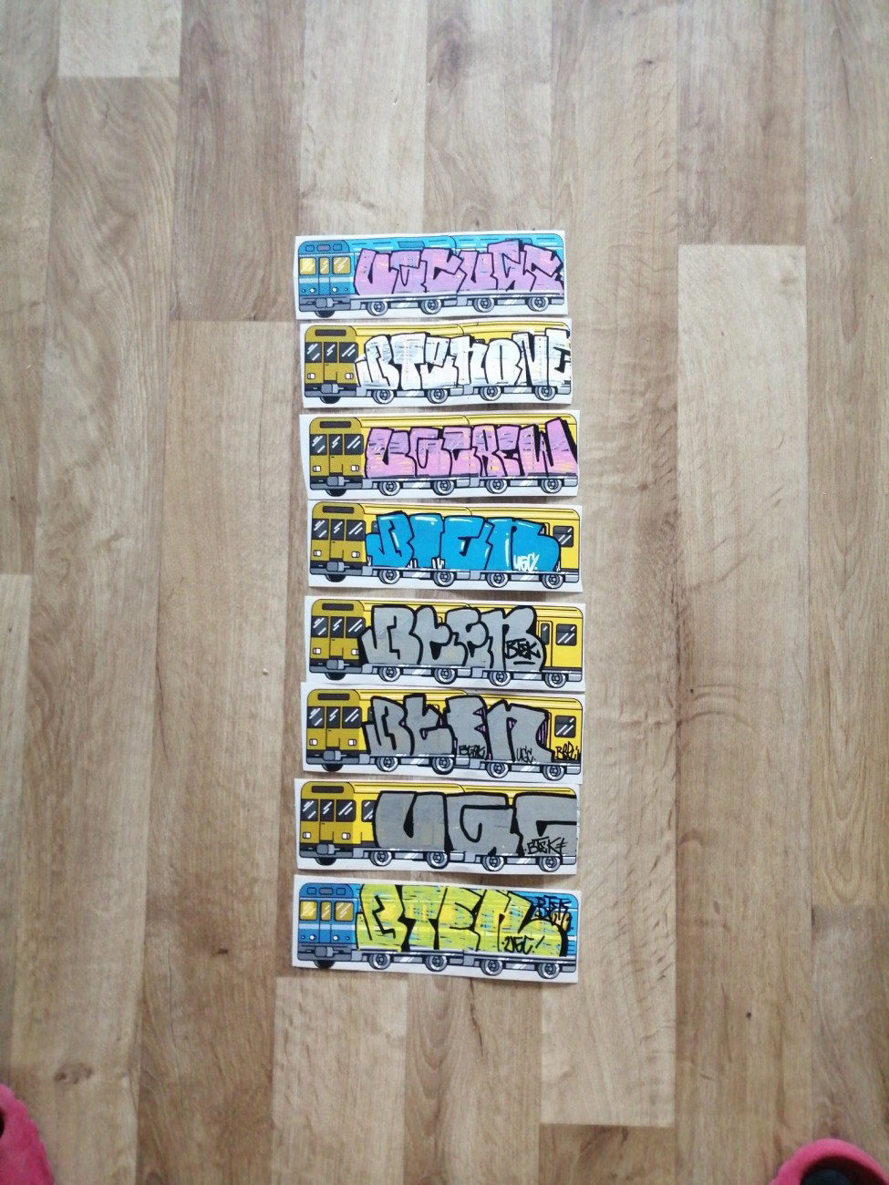 Graffiti Train - Photo by BTEK (2022)