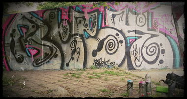 Graffiti Wall - Photo by BTEK (2021)