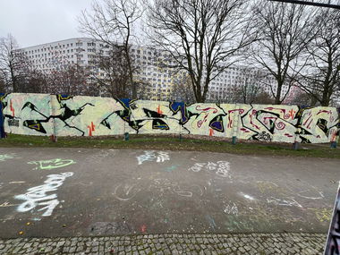 Graffiti Wall - Photo by BTEK - berlin, new, 2024 (2024)