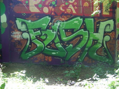 Graffiti Wall - Photo by BTT0341 - Fush, 157, Essen