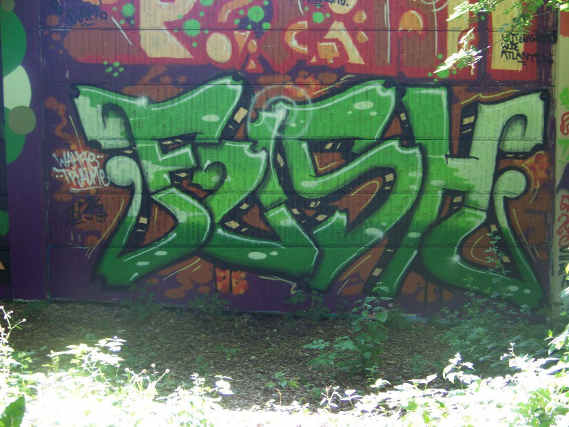 Graffiti Wall - Photo by BTT0341 - Fush, 157, Essen