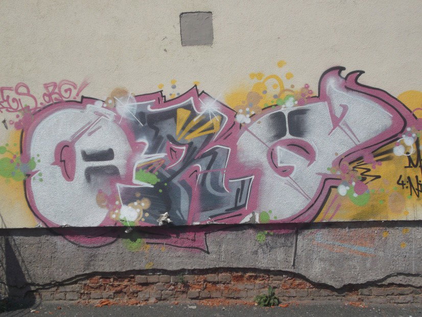 Graffiti Wall in Leipzig - Photo by BTT0341 - ORG, Mies, Leipzig