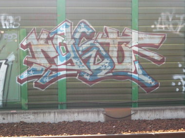 Graffiti Wall in Leipzig - Photo by BTT0341 - Kast, Leipzig, ORG