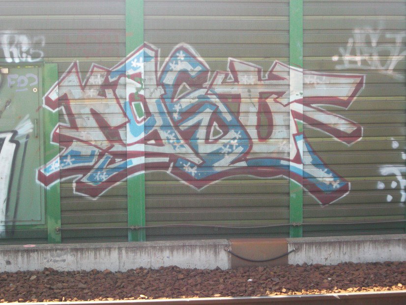 Graffiti Wall in Leipzig - Photo by BTT0341 - Kast, Leipzig, ORG