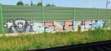 Graffiti Bombing - Photo by BTT0341 - Ostcrew, Leipzig, OST