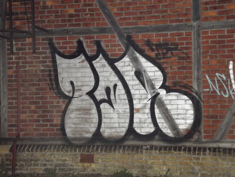 Graffiti Bombing - Photo by BTT0341 - TJR, Leipzig, Wall