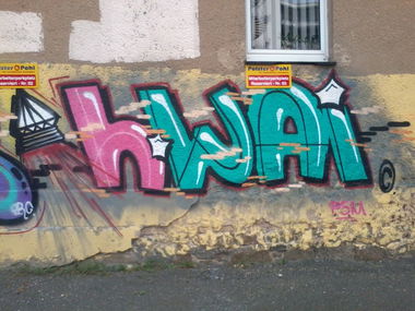 Graffiti Wall - Photo by BTT0341 - HWAI, ORG, Crew