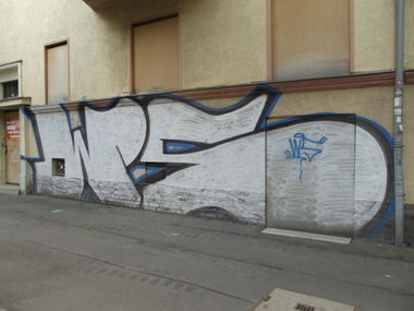 Graffiti Bombing - Photo by BTT0341 - WS, Wall, Leipzig