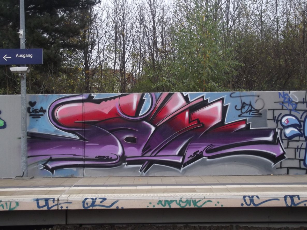 Graffiti Wall - Photo by BTT0341 - leipzig