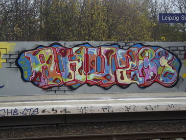 Graffiti Bombing - Photo by BTT0341 - leipzig