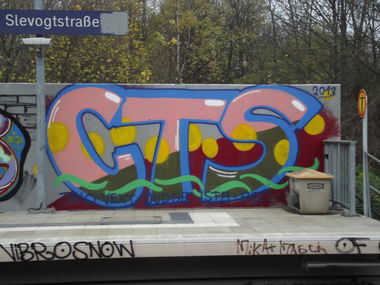 Graffiti Bombing - Photo by BTT0341 - CTS, Leipzig