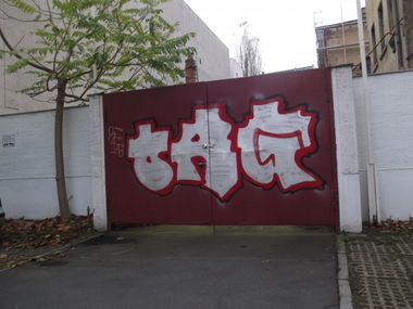 Graffiti Bombing - Photo by BTT0341 - org, leipzig