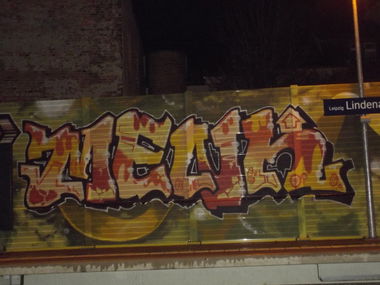 Graffiti Bombing - Photo by BTT0341 - menk, bm45, leipzig