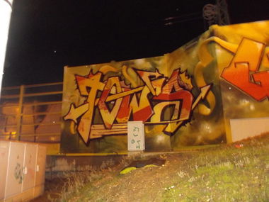 Graffiti Wall - Photo by BTT0341 - tows, leipzig