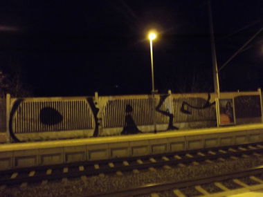 Graffiti Bombing - Photo by BTT0341 - org, leipzig