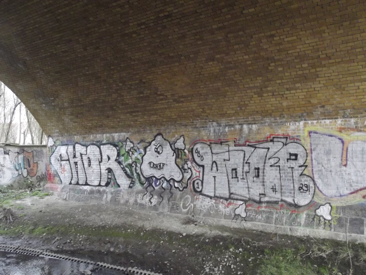 Graffiti Wall - Photo by BTT0341 - chor, wader, nsr