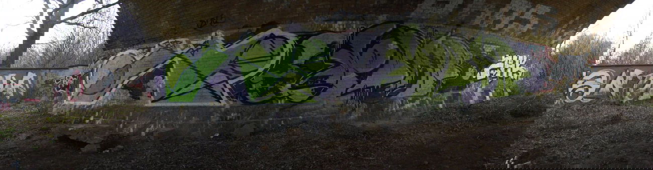 Graffiti Wall - Photo by BTT0341 - snow, leipzig