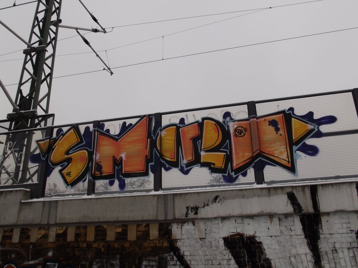 Graffiti Bombing - Photo by BTT0341 - SM, SMcrew